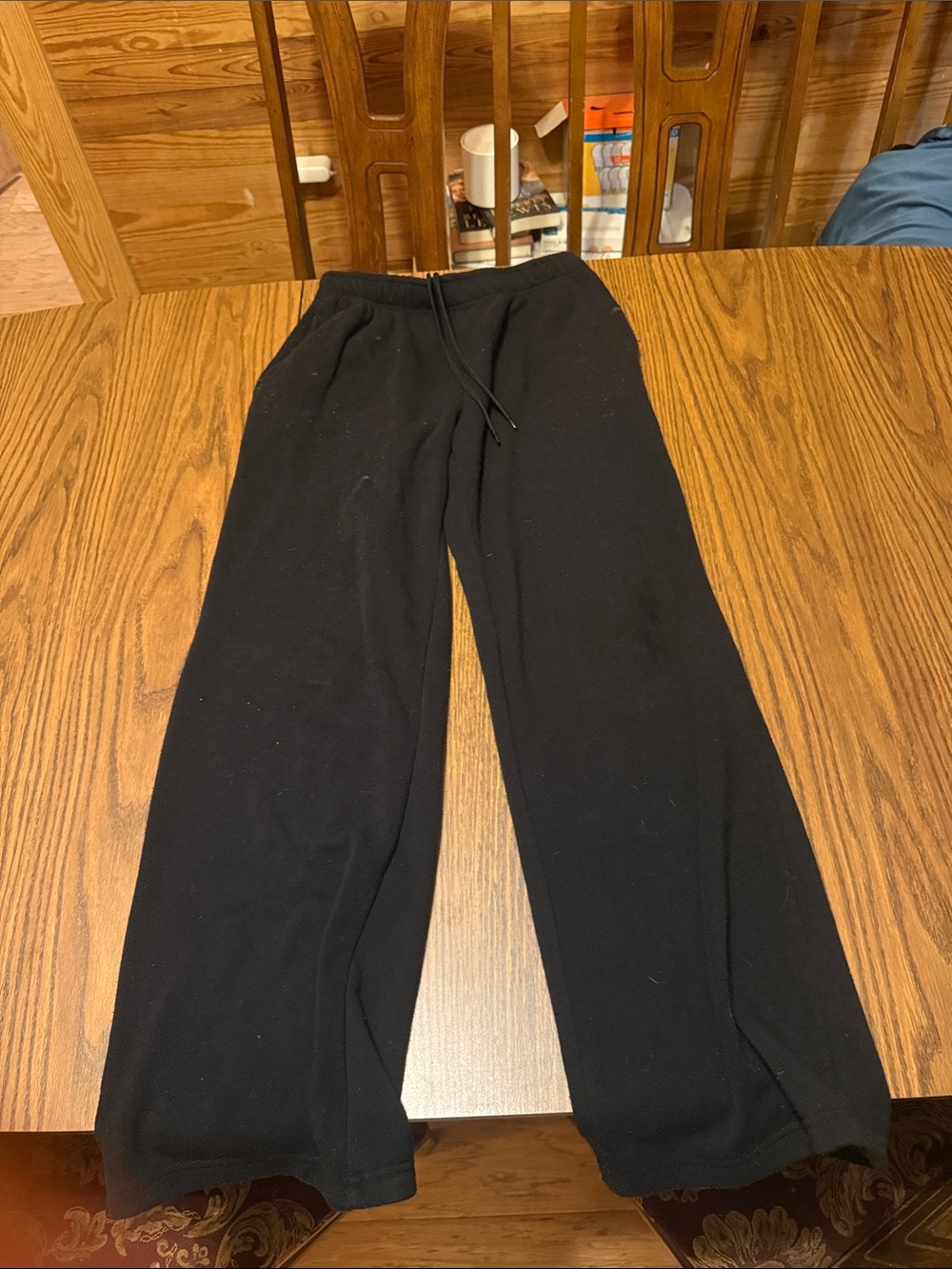 Black Drawstring Sweatpants